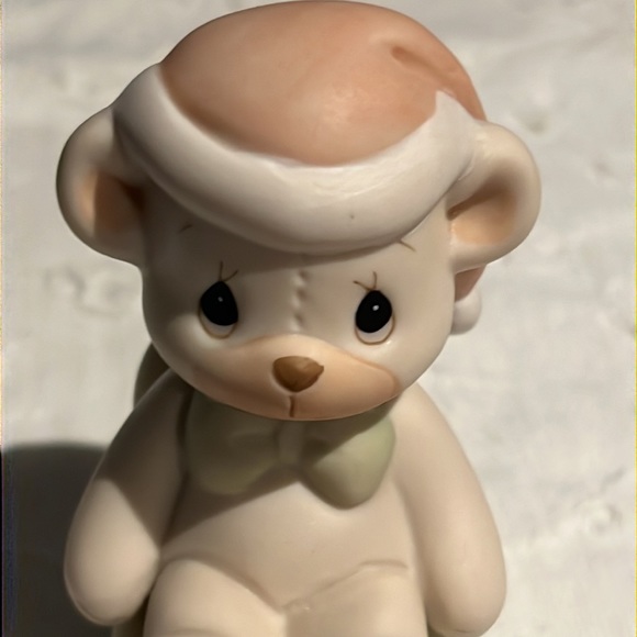 Precious Moments HAVE A BEARY MERRY CHRISTMAS Rocking Chair Teddy Bear Figurine - Picture 2 of 12